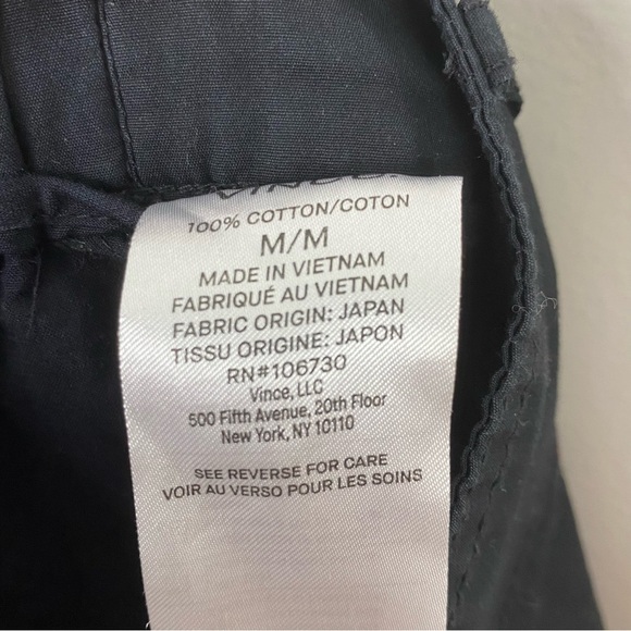 Vince wide leg cotton pull on pant Sz M - Picture 8 of 8